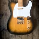 1998 Fender 'Collectors Edition' Telecaster Sunburst with hard shell case