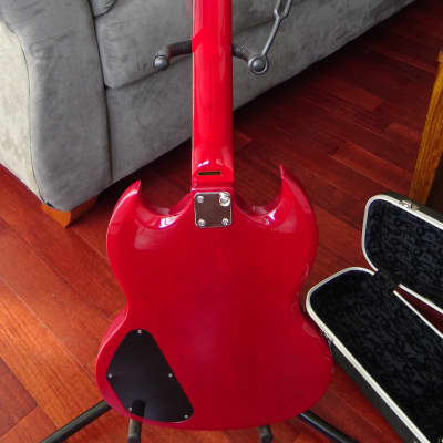 S101 SG Electric Guitar w/ Seymour Duncan '59 model SH-1 Pickups & Hardshell Case image 4