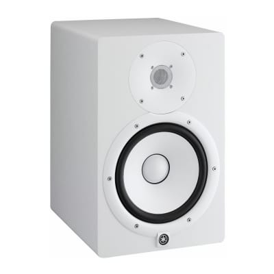 Yamaha HS8 W 8" Powered Studio Monitor, White Cabinet image 2