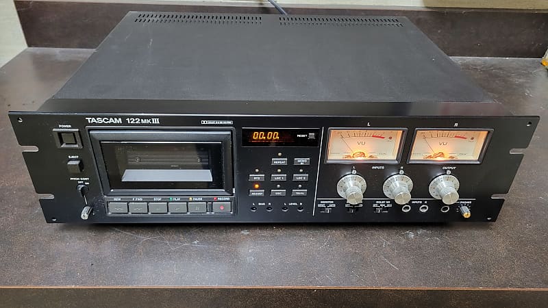 Tascam 122 MK III 3 Head Cassette Deck 1990's - Black | Reverb