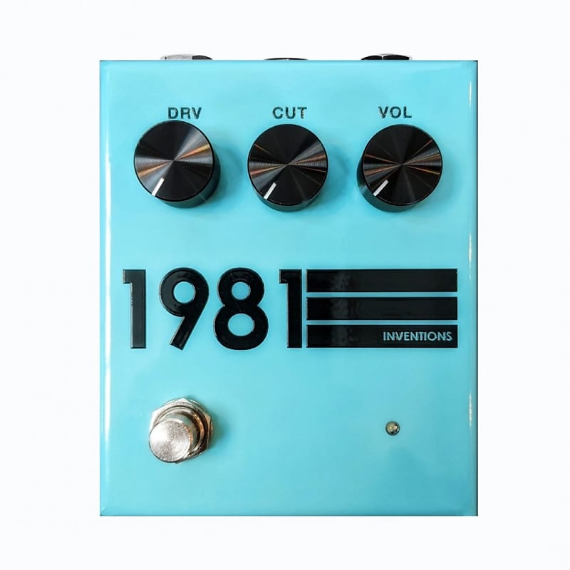 1981 Inventions DRV Overdrive 2021 Teal and Black | Reverb