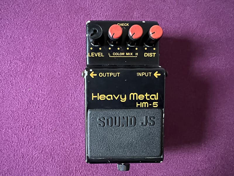Sound JS HM5 Heavy Metal Distortion FX Reverb