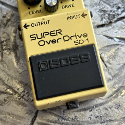 BOSS SD 1 SUPER Over Drive JAPAN NEC C4558C | Reverb