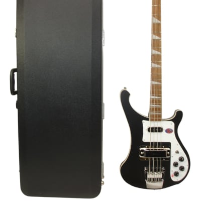 2024 Rickenbacker 4003 Electric Bass Guitar - Matte Black w/ Case image 1