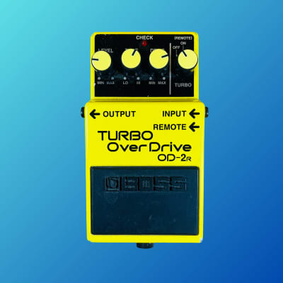 Reverb.com listing, price, conditions, and images for boss-od-2r-turbo-overdrive