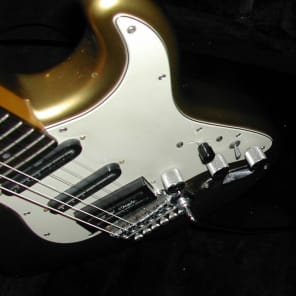 Schecter Vintage 1980s Schecter USA Scorcher Guitar!TW Doyle Pickups!Gold/Rosewood!RARE! image 8