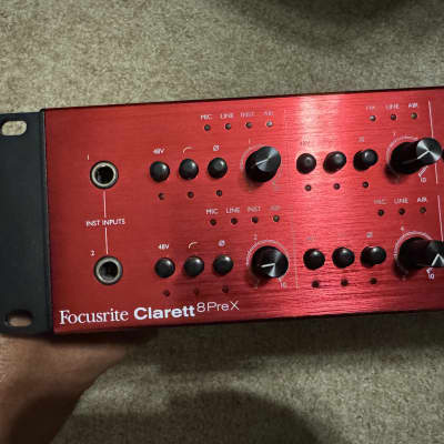 Focusrite Clarett 8Pre X Thunderbolt Audio Interface