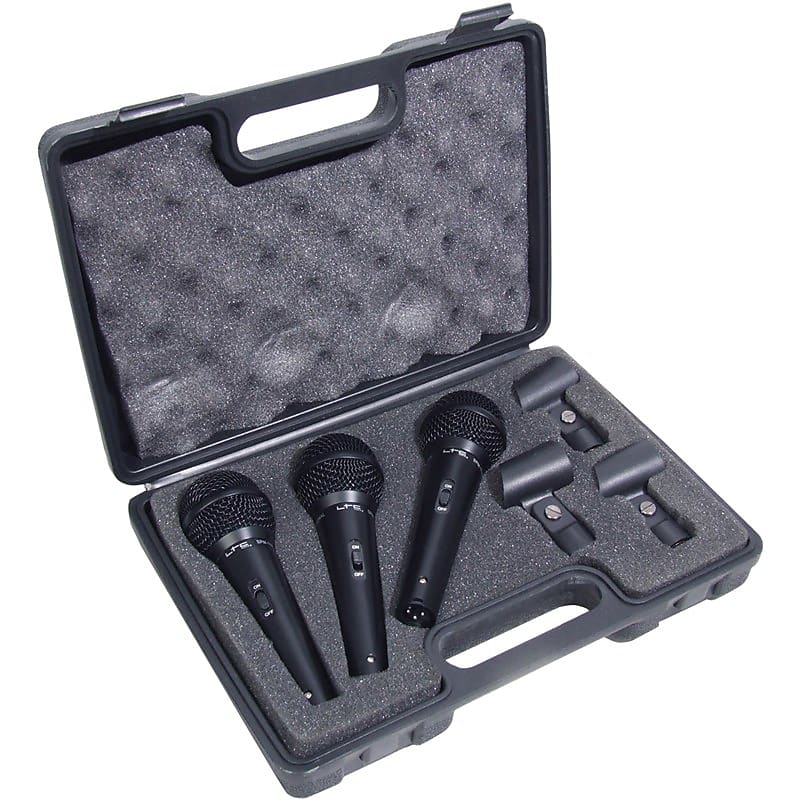 SoundLAB G148K Dynamic Professional Vocal Microphone Kit | Reverb