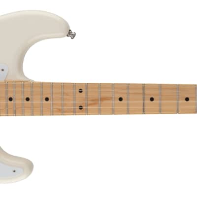 FENDER - Jimmie Vaughan Tex-Mex Strat  Maple Fingerboard  Olympic White - 0139202305 for sale