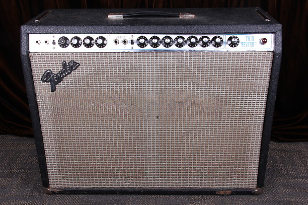 Fender Twin Reverb 1978 Silverface Master Volume