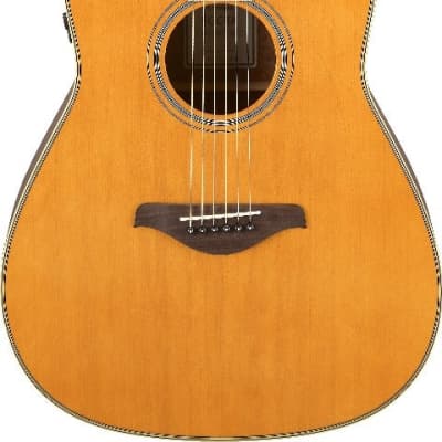 Yamaha FGC-TA TransAcoustic Acoustic-Electric Guitar (Vintage Tint) for sale