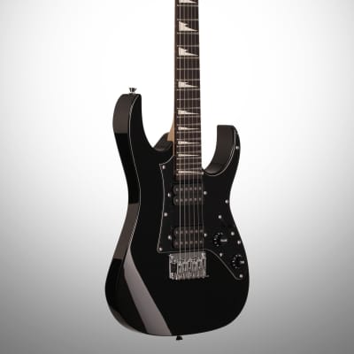 Ibanez GRGM21 GIO Mikro Electric Guitar, Black Night image 5