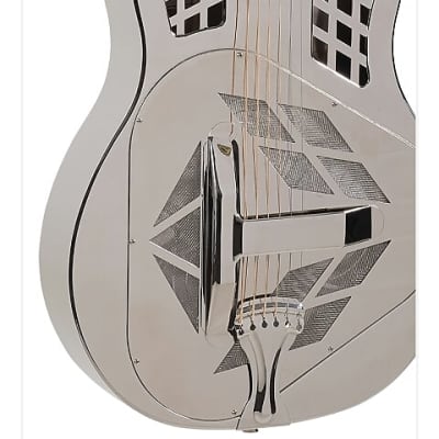 Recording King RM-991-R | Roundneck All-Metal Resonator Guitar.  New with Full Warranty! image 1