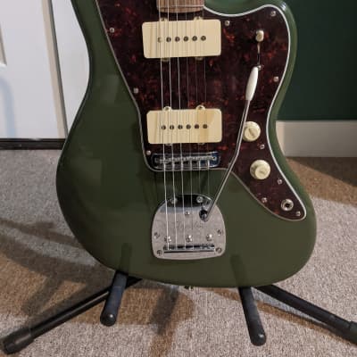 Fender Mex Jazzmaster Olive マスタリーブリッジ - メルカリ