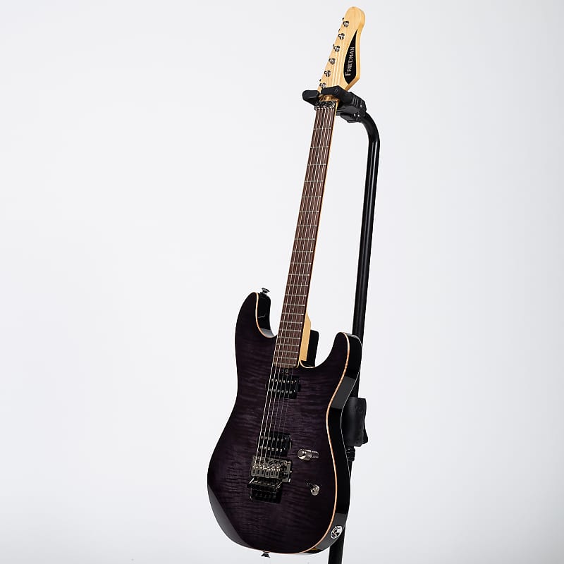 Friedman Cali Elite HH+ Electric Guitar - Translucent Black Burst image 1