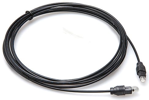 Hosa Fiber Optic Cable, Toslink to Same, 6 ft image 1