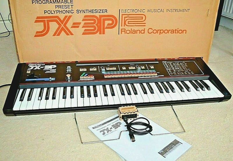 Roland JX-3P Nearly Mint Original Box with MPG200