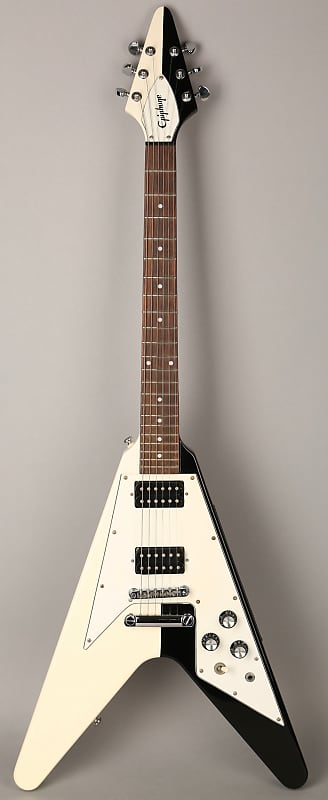 Epiphone Michael Schenker Flying V - Limited Edition - 2005 Korea -  Black/White