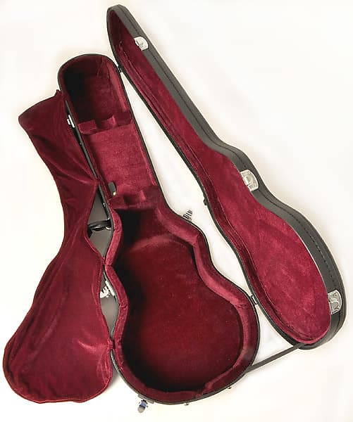 Douglas EGC-400 LP BK/Burgandy Case for Gibson & Epiphone Les Paul image 1
