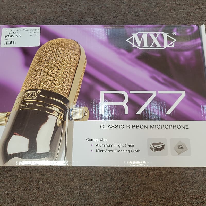 MXL R77 Classic Ribbon Microphone image 1
