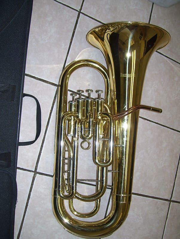 Euphonium, 4 piston, Gold