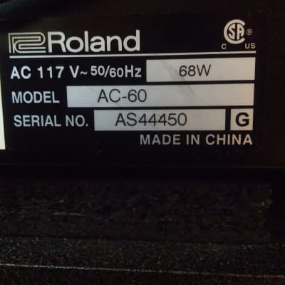 Roland AC-60 Acoustic Chorus Guitar Amp image 8