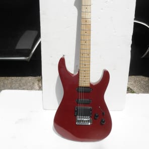 Aria Pro II SL-ST-3 Guitar, 1987, Strat Style, Red, Maple Aria Pro II SL-ST-3 Guitar, 1987, Strat Style, Red, Maple