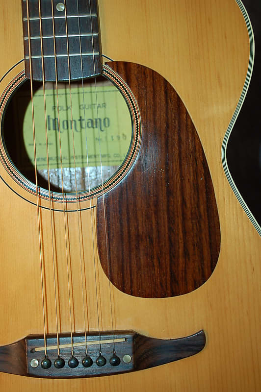 Video Demo 1975 Montano by Takamine F190 Folk Guitar Concert Size Pro Setup  New strings Orig Soft Shell Case | Reverb