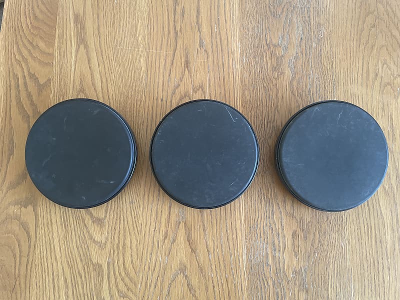 Roland Drum Pads x 3 - Black image 1