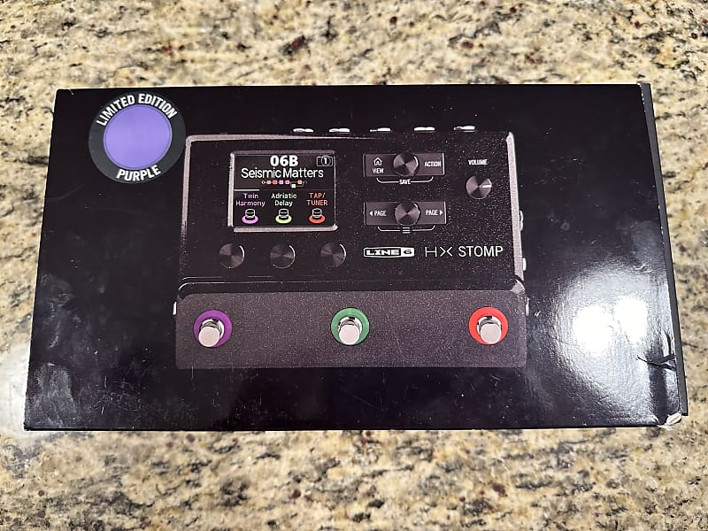 Line 6 HX Stomp - Limited Edition Purple | Reverb Line 6 HX Stomp - Limited Edition Purple | Reverb