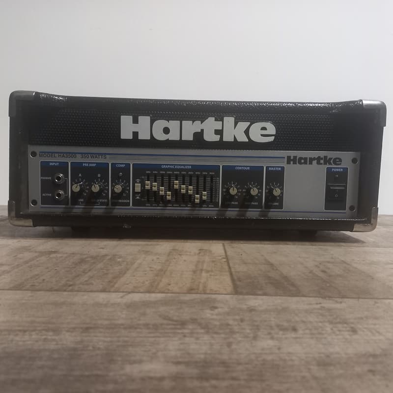 Hartke HA3500 350w Hybrid Bass Head 2010s w/ rackcase