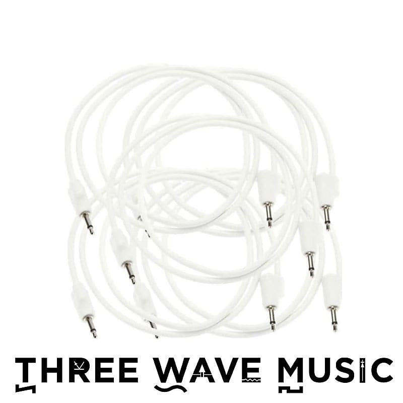 TipTop Audio Stackcable 5-pack White 90cm / 35" [Three Wave Music] image 1