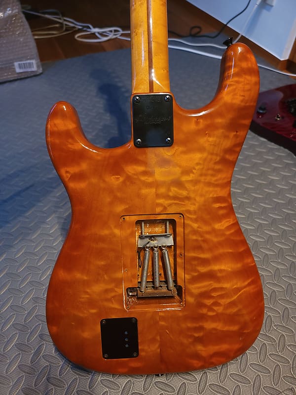 HardRelic Blade Levinson R-2 シースルーダルブルー Levinson Blade Guitars R2 1988 Ocean Blue Guitar For Sale