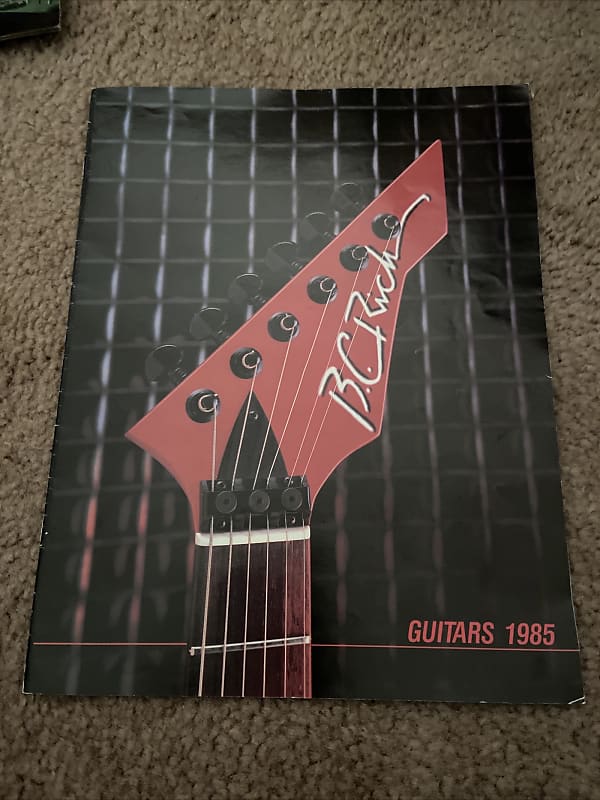 1985 BC Rich Guitar Catalog Reverb