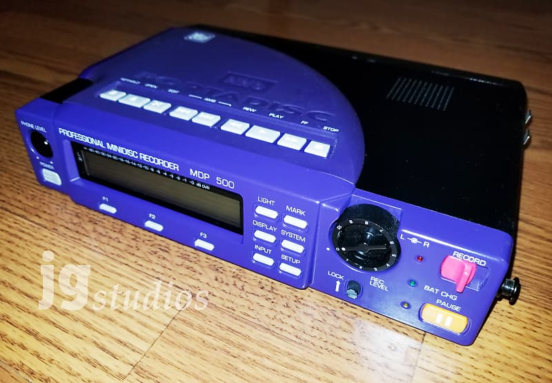 HHB MDP500 PortaDisc Portable Minidisc... Advanced ATRAC Reverb