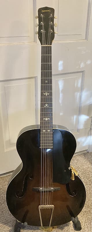 1937 Supertone Archtop Guitar By Regal image 1