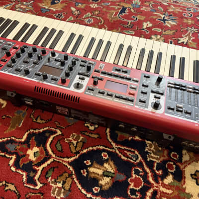 Nord Stage 3 HA88 Hammer Action 88-Key Digital Piano 2017 - Present - Red (warranty / NORD trolley bag) image 3