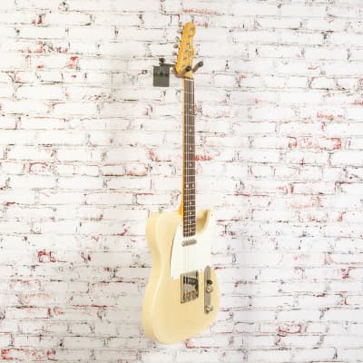 Eric Daw Pin Up "LeeAnne" Electric Guitar, White Blonde w/ Case x6104 (USED) image 4