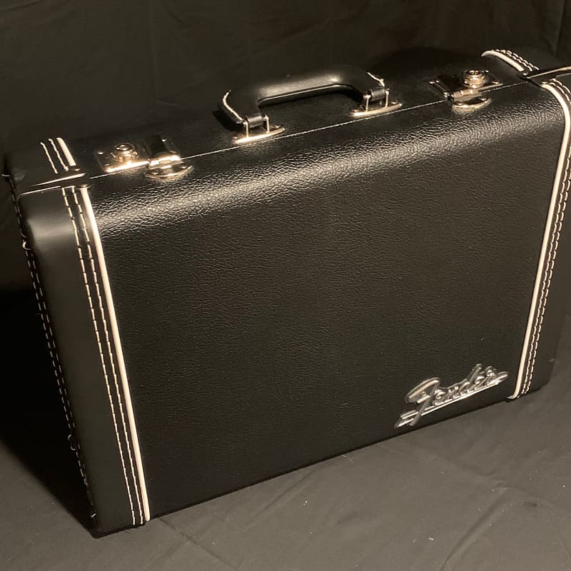 Fender Briefcase Black with Black tolex Reverb Australia