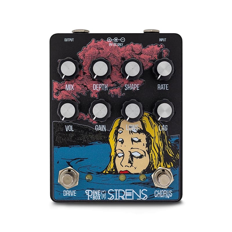 PineBox Customs Sirens V2 2022 Black Reverb