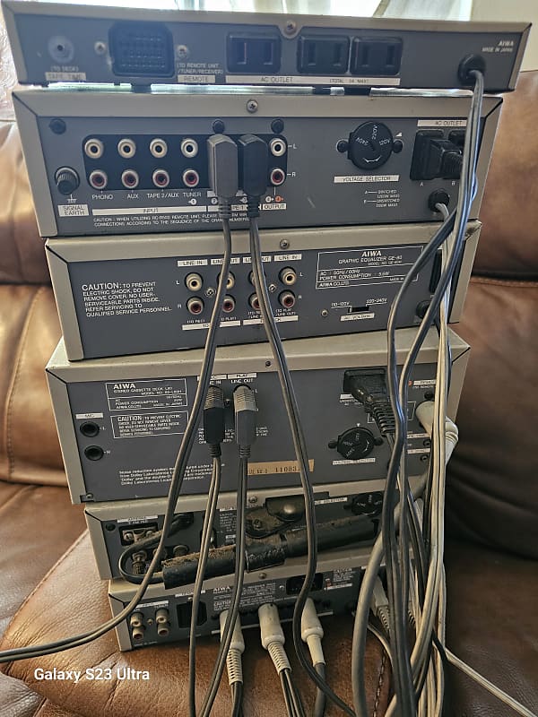 Aiwa vintage mini stereo P80 | Reverb