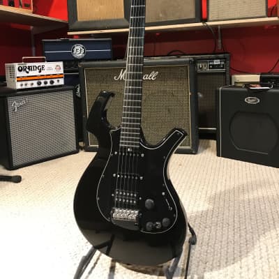 Parker NiteFly NFV2 Electric Guitar Black c. 1997 w/ Gig Bag