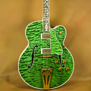 Gibson Super 400 Ultra Tree of Life Custom Quilted Maple CES image 2