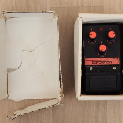 1980s Loco Box Distortion DS-01 Vintage Analog Guitar Effects Pedal w/ Box, Aria Japan image 8