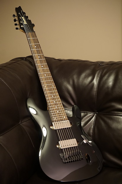 Ibanez S8 2013 Black with EMG 57 66 Set
