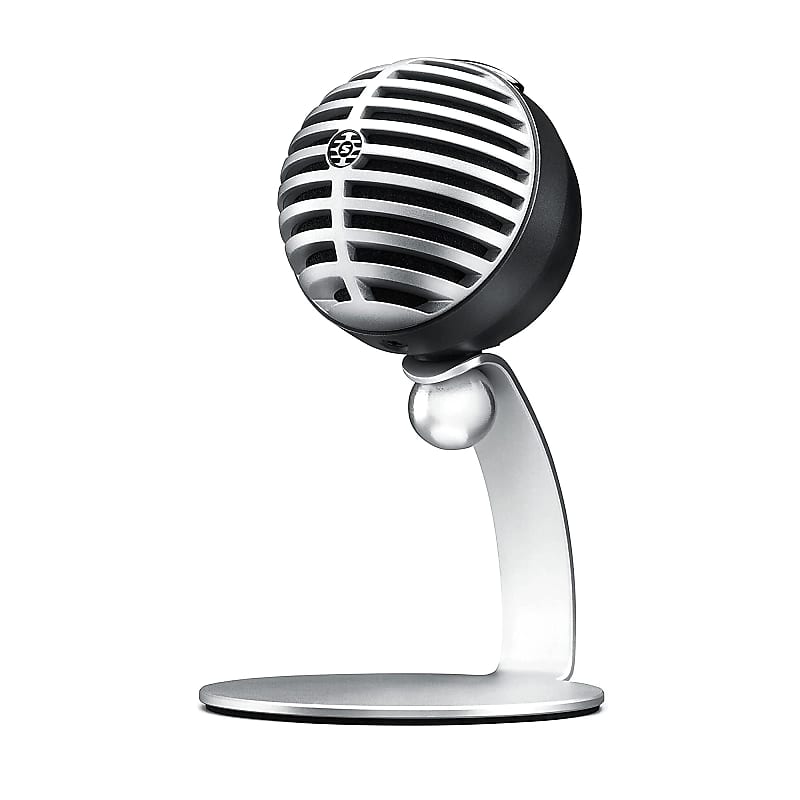 Shure MOTIV MV5 Lightning / USB Condenser Microphone 2015 - Present Silver and Black image 1