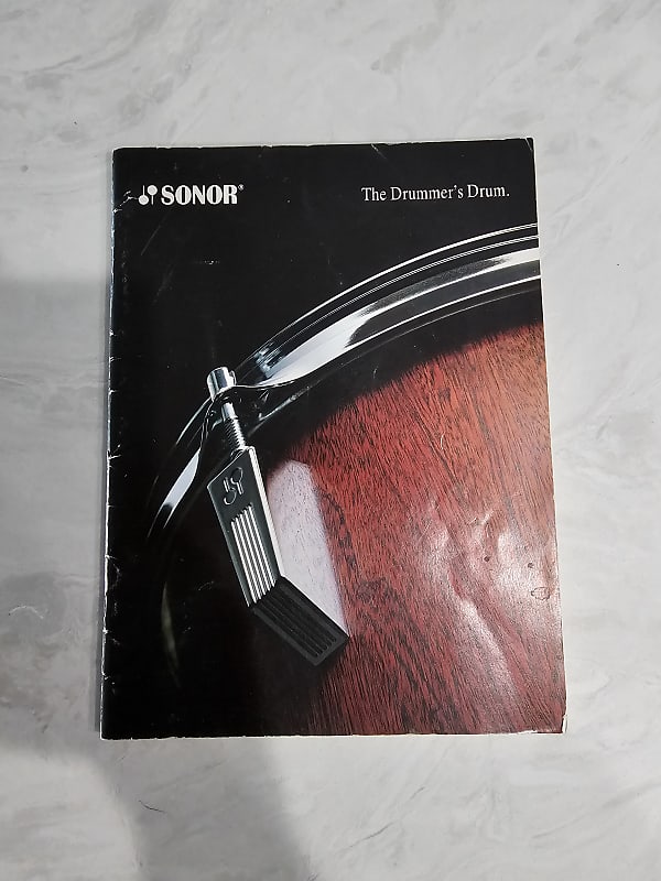 Sonor drums Catalog!! Reverb