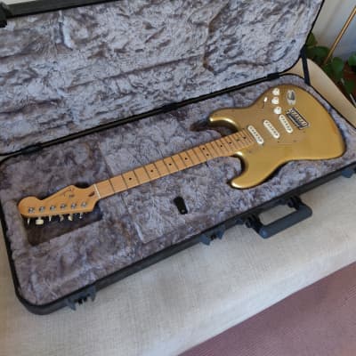 Fender FSR American Deluxe Stratocaster Aztec Gold 2012 | Reverb