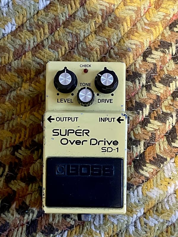 BOSS SUPER Over Drive SD-1 日本製　1988年製 Boss SD-1 Super Overdrive 1981 - 1988 Made In Japan | Reverb