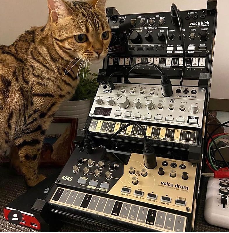 Stand For 4 Volca Stand for studio Korg